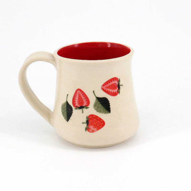 14oz Strawberry Mug - Image 3