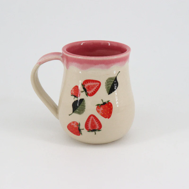 14oz Strawberry Mug - Image 4