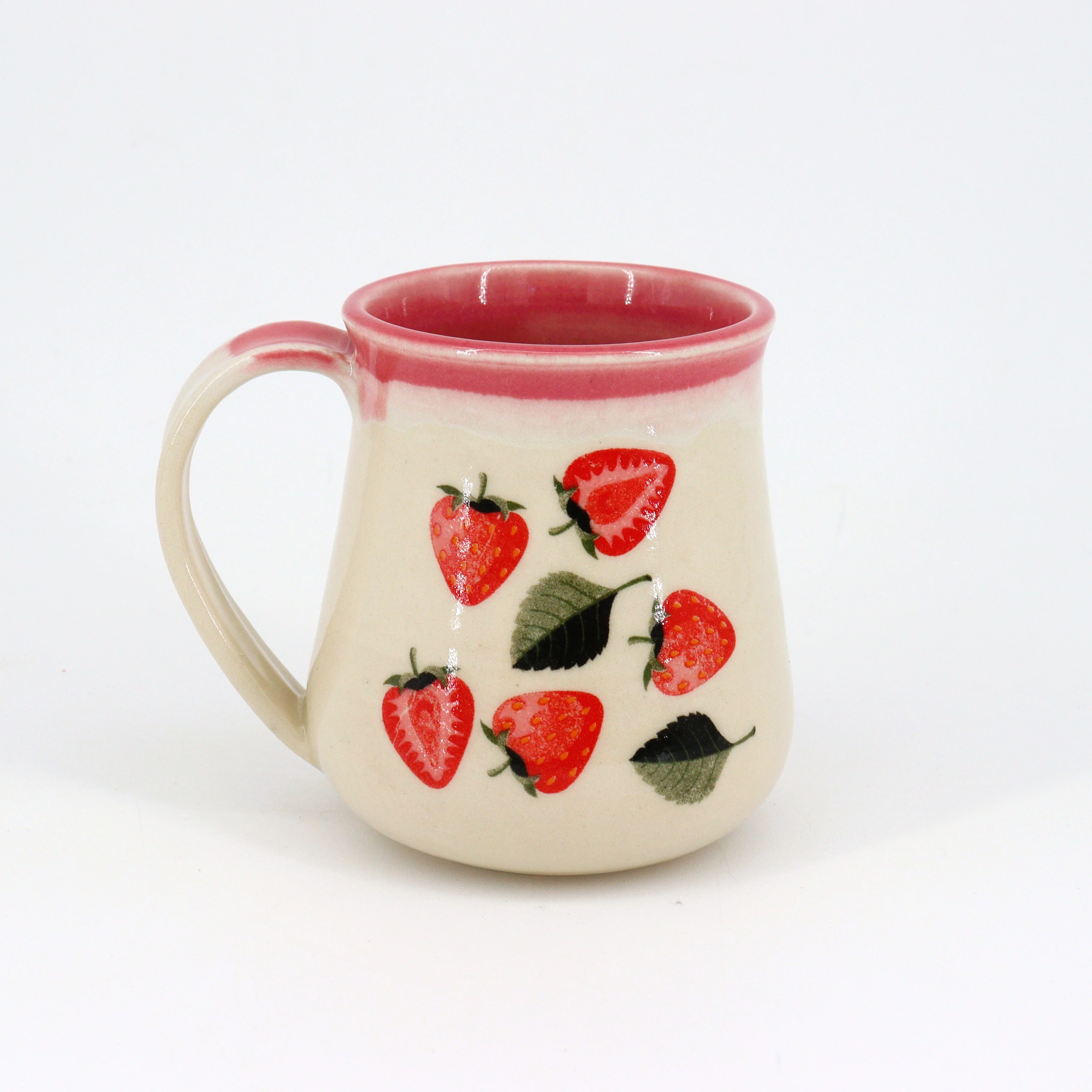 14oz Strawberry Mug - Image 5