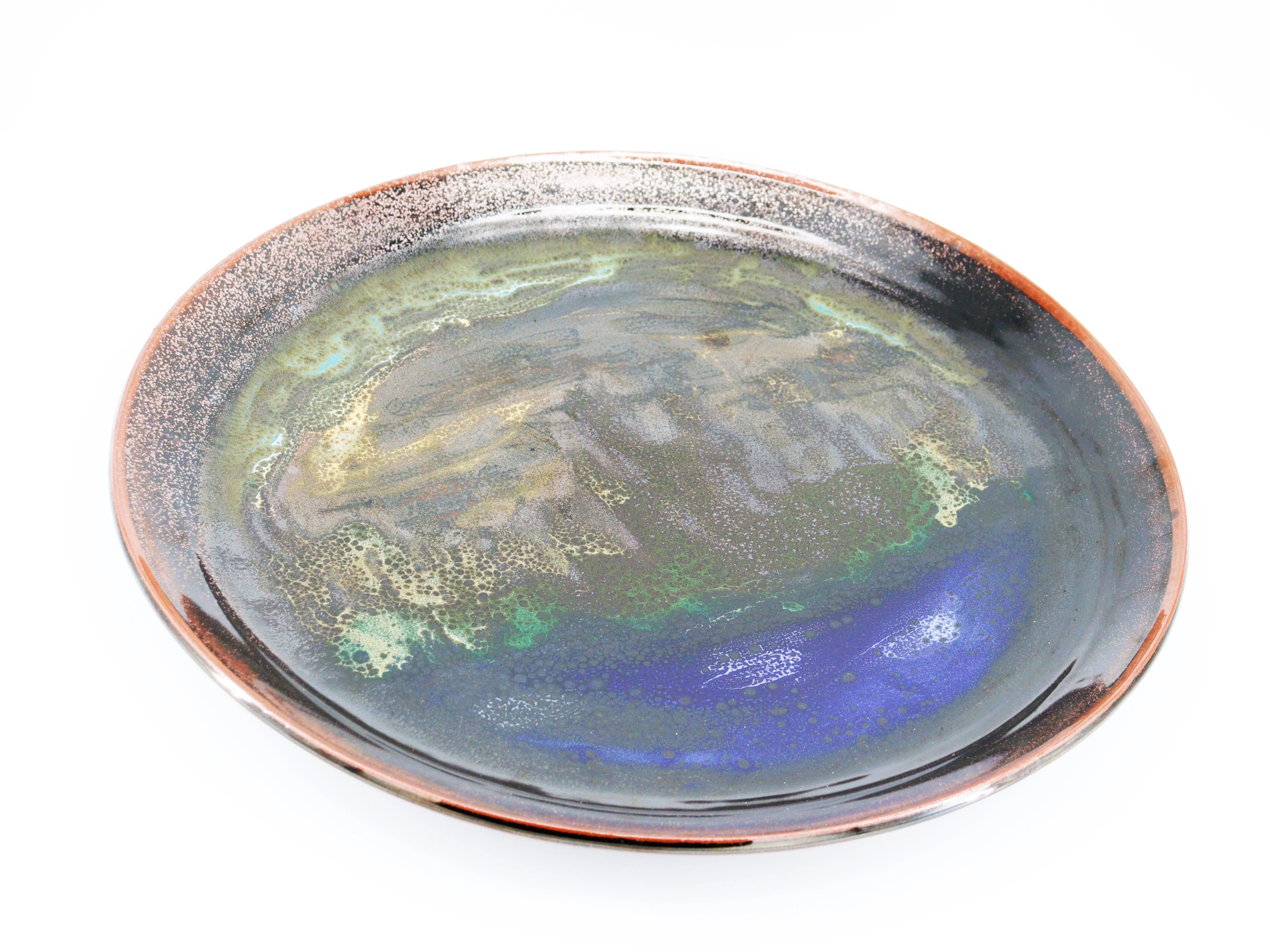 18 inch Ceramic Serving Platter - Image 2