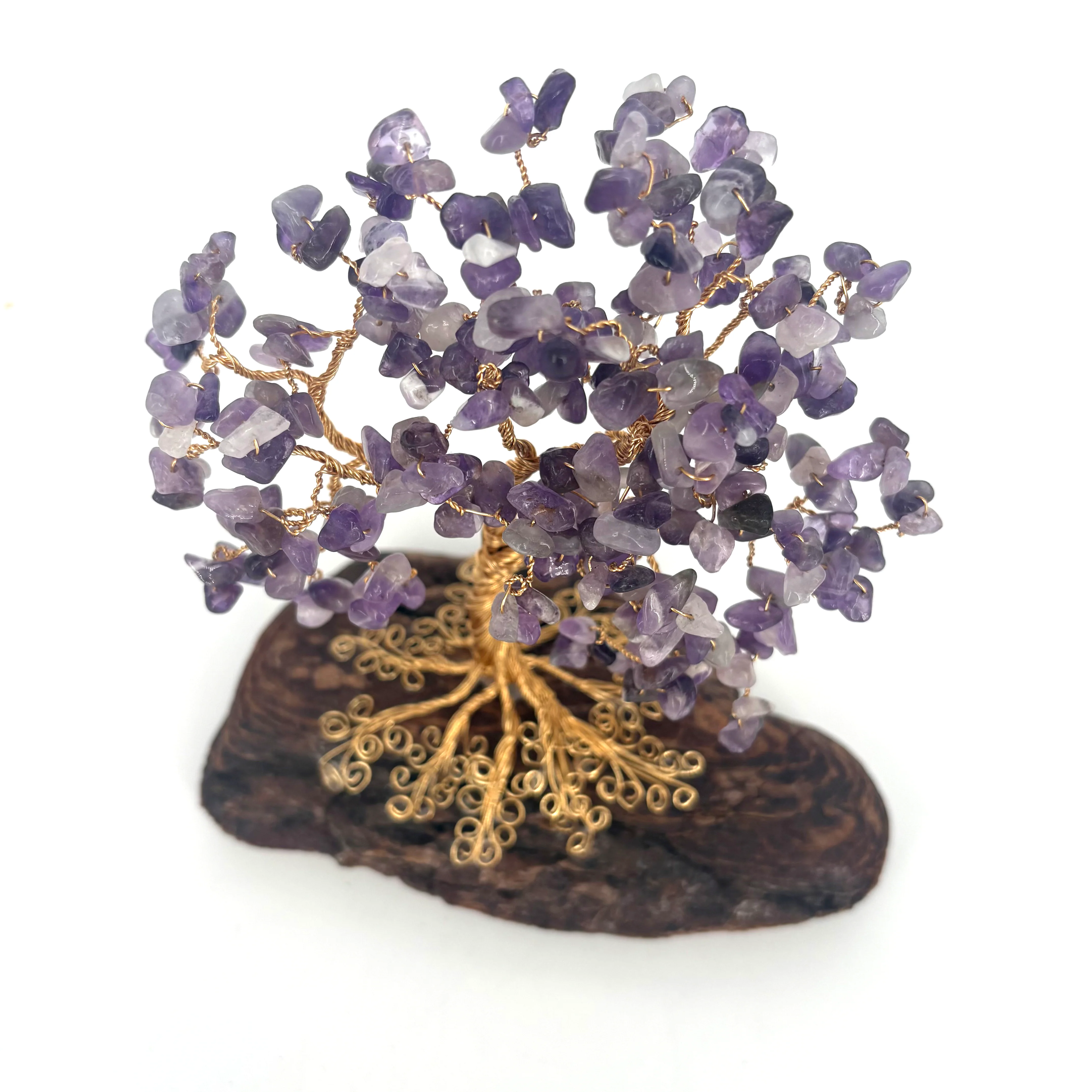 Amethyst on Driftwood Bonsai - Image 2