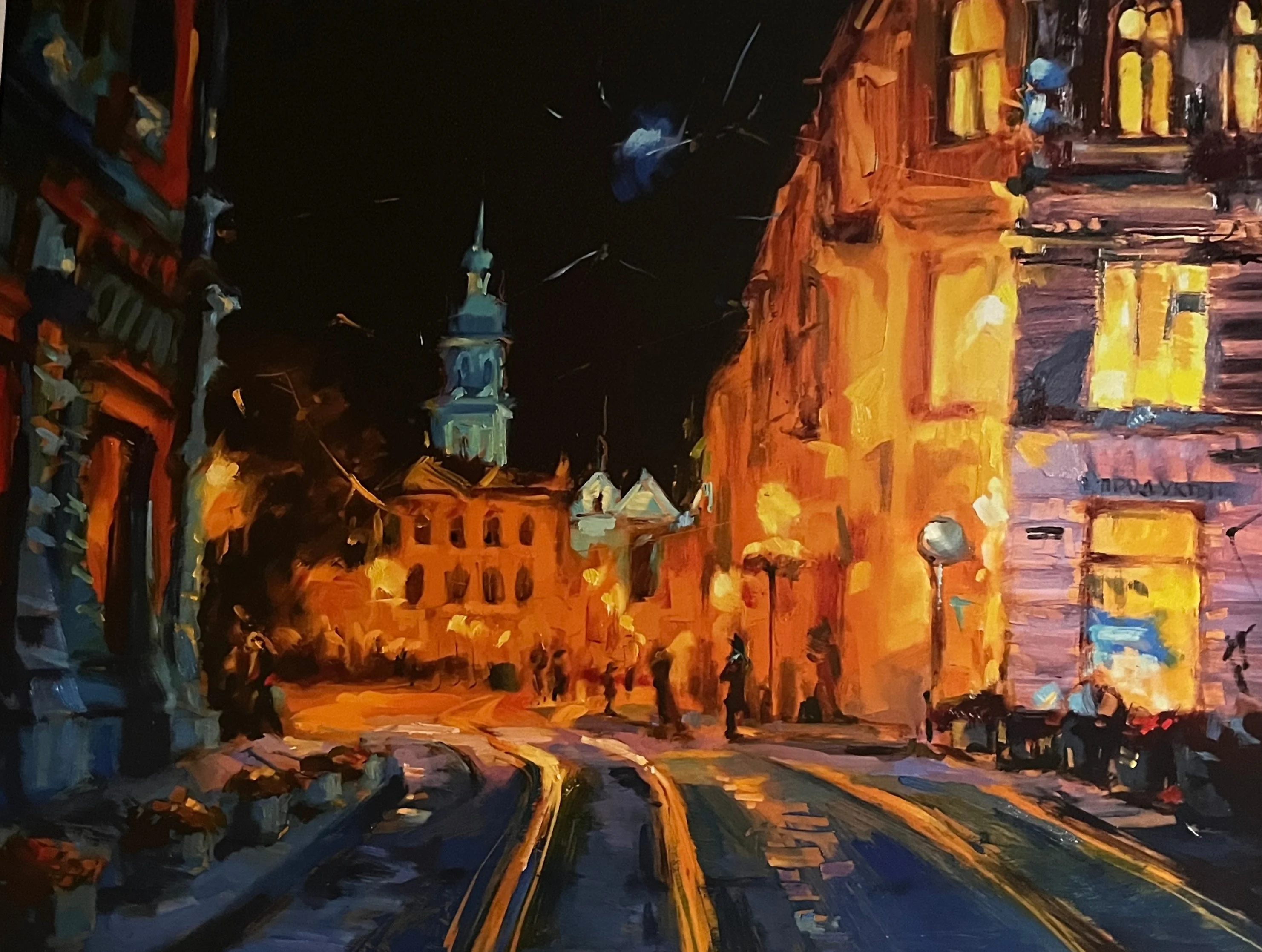 'Around the Corner' Art Print