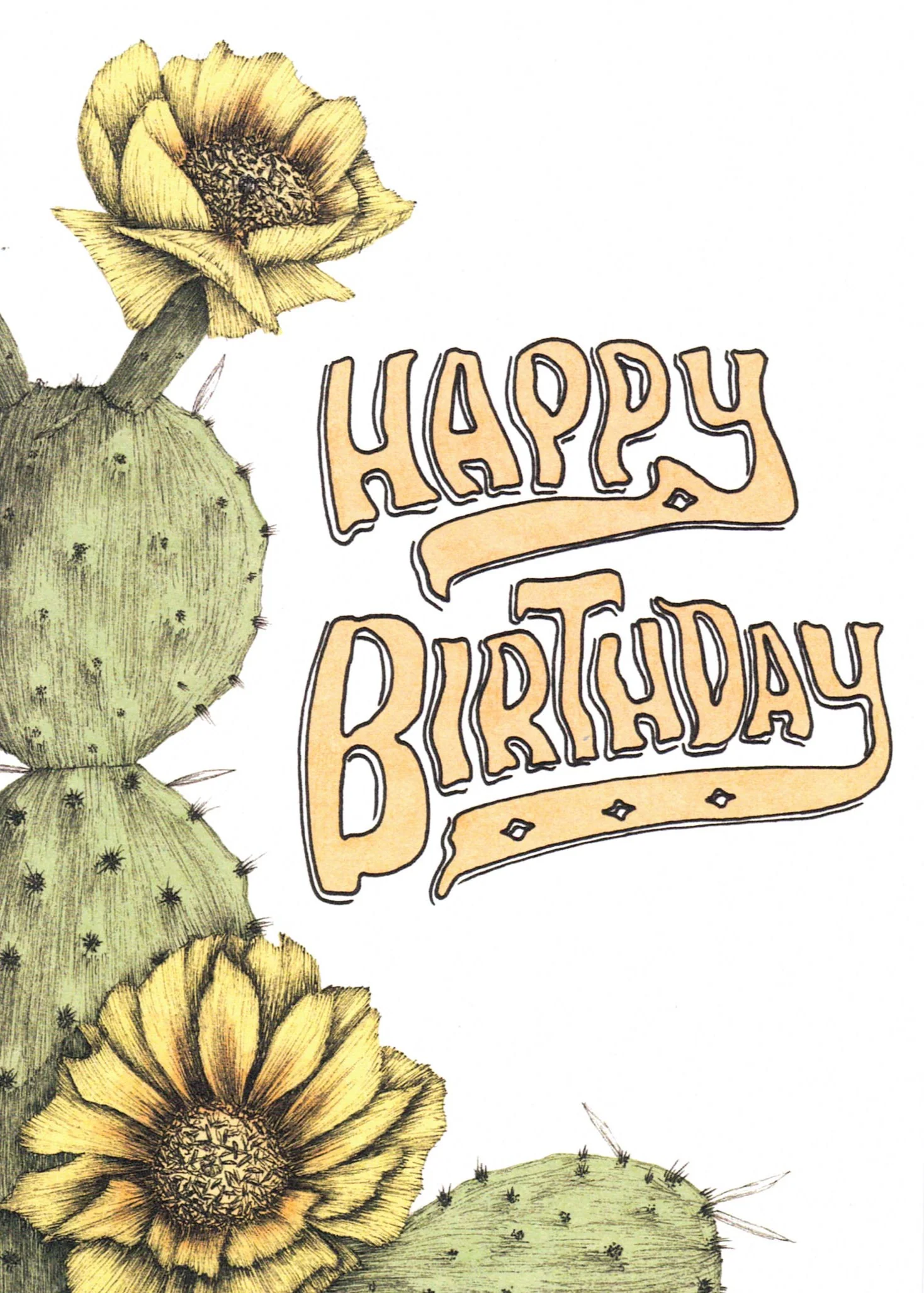 'Birthday' Art Cards by Snake Bite Creations - Image 3