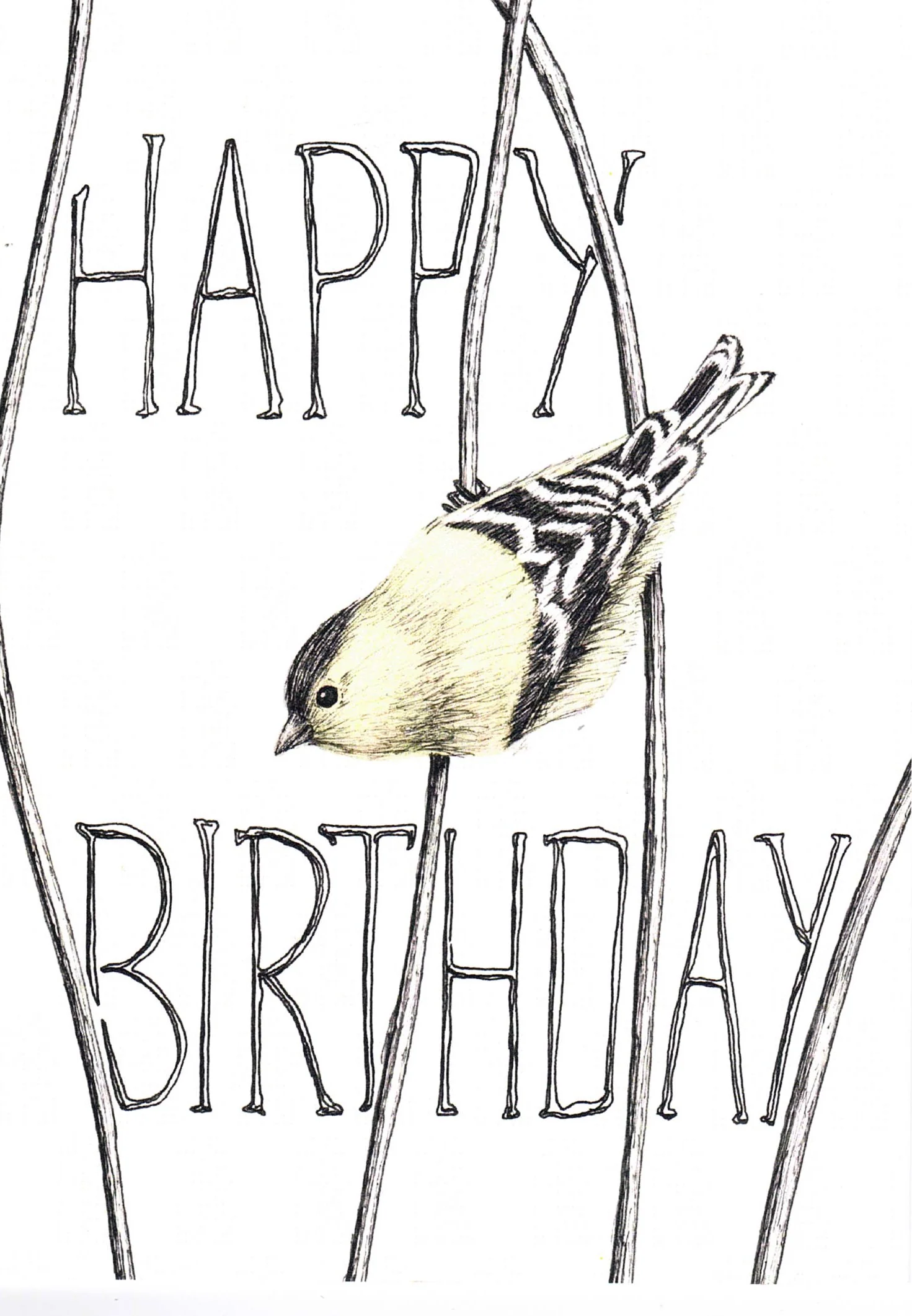 'Birthday' Art Cards by Snake Bite Creations - Image 5