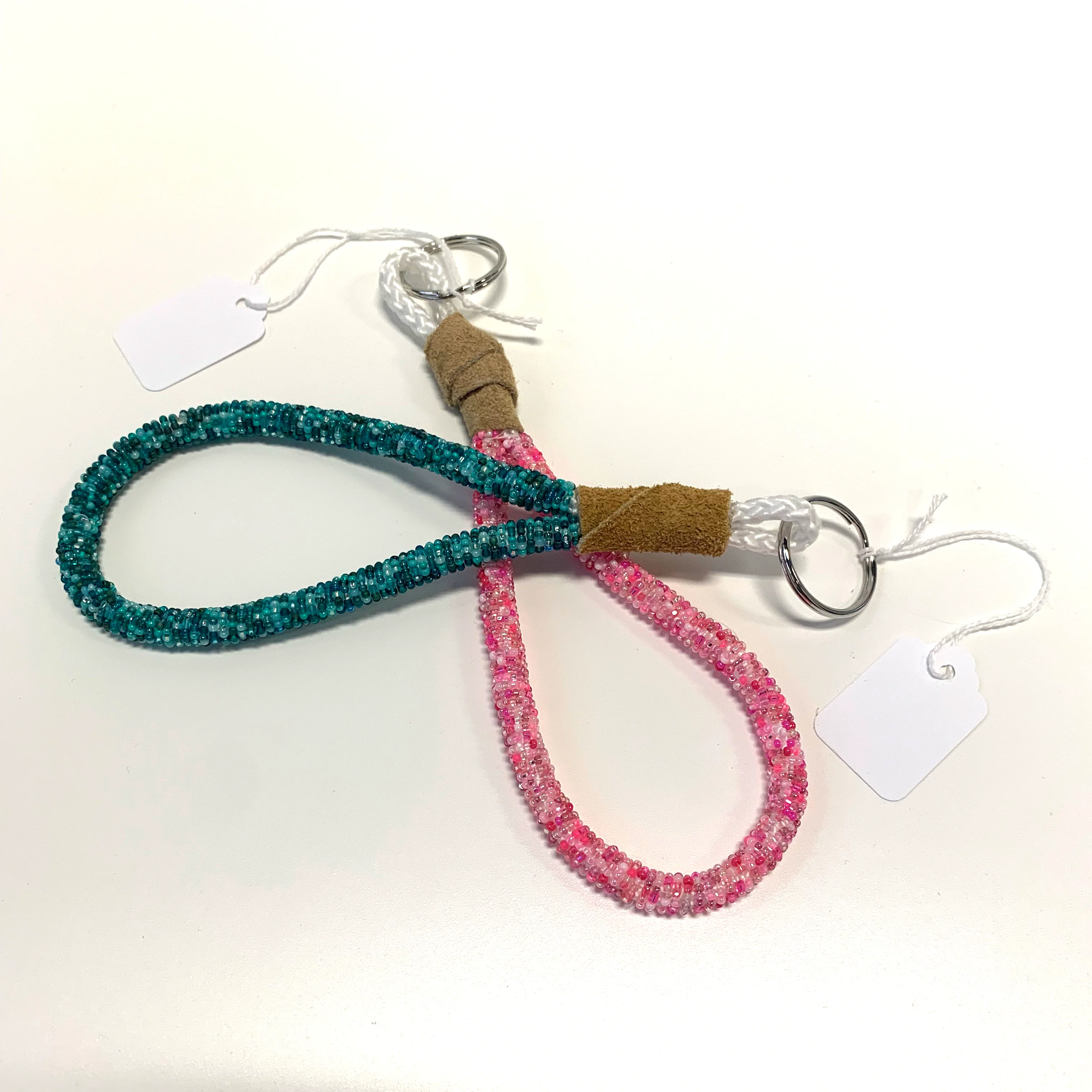beaded keychain