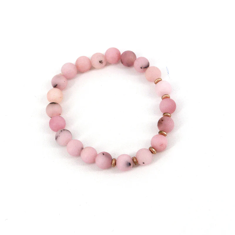 'Beaded Mala' Stretch Bracelet