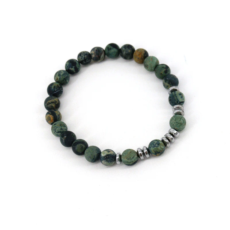 'Beaded Mala' Stretch Bracelet - Image 8