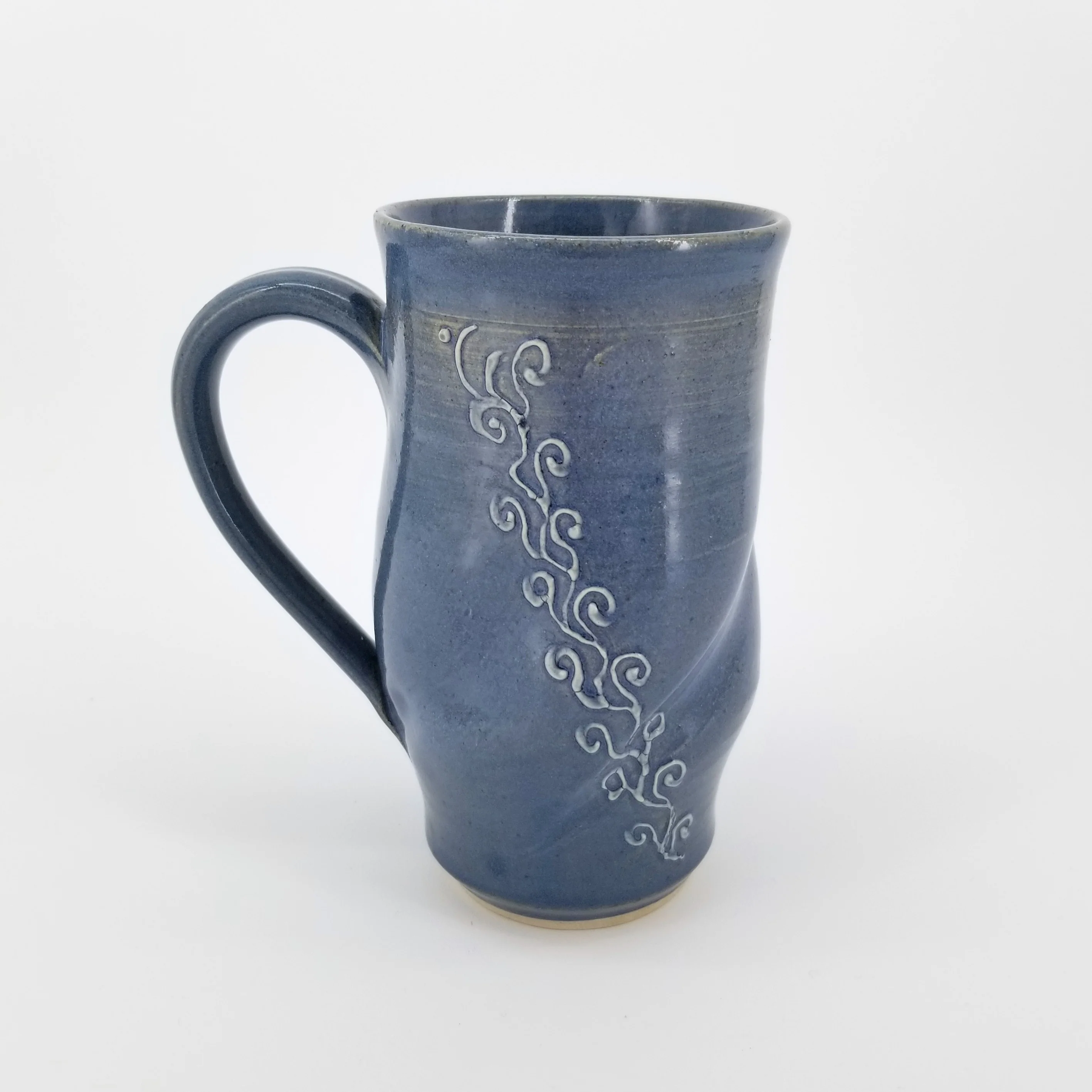 Blue Slip Deco Mugs