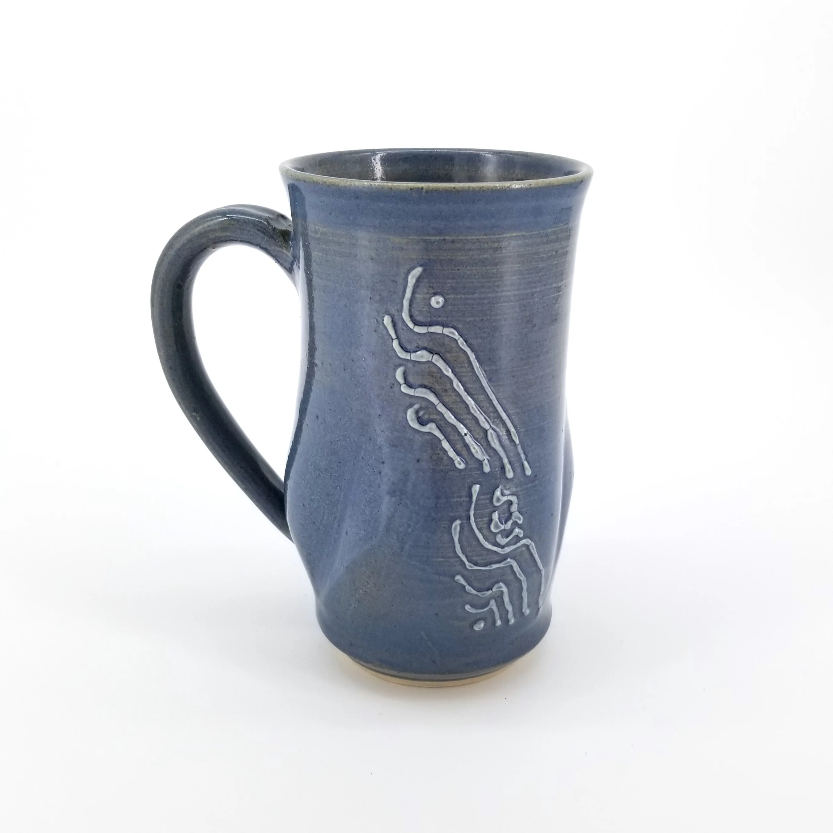 Blue Slip Deco Mugs - Image 3