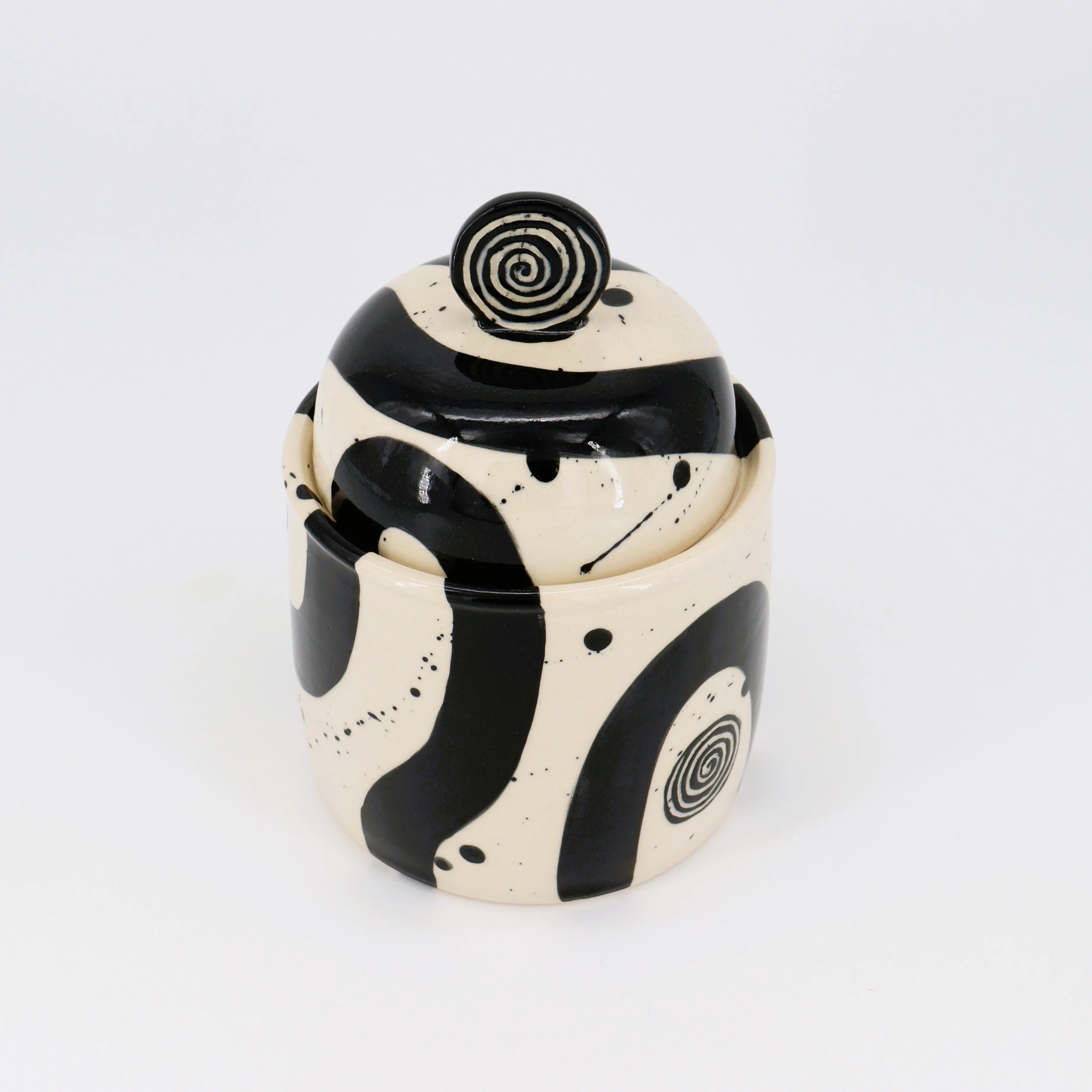 'Brushstroke' Lidded Canister - Image 3