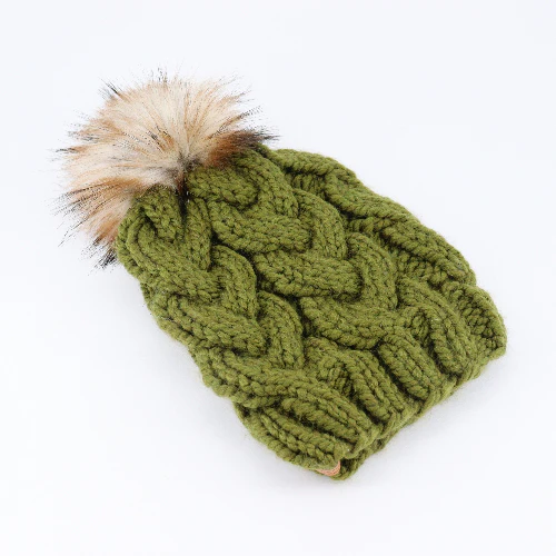 Hand Knit Cable Knit Adult Toque