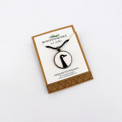 Canada Goose Pendant Necklace