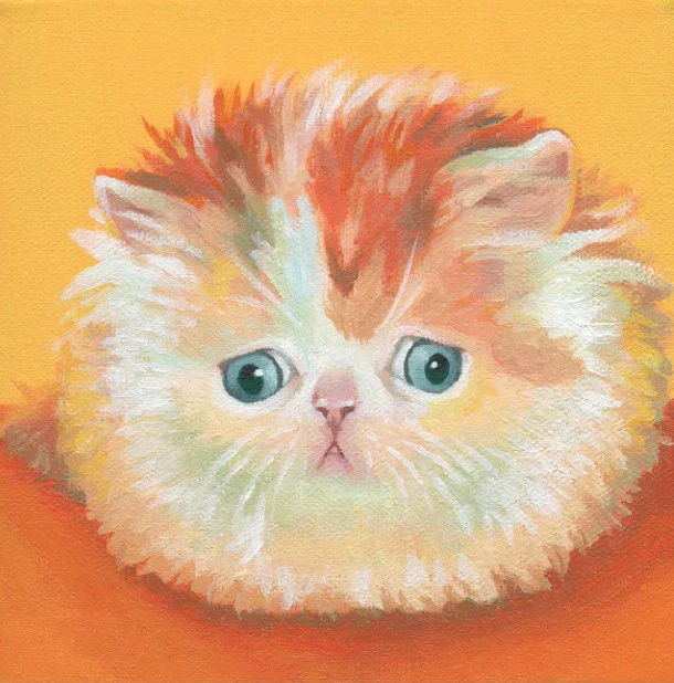 'Cats' Expressive Animal Portrait Art Cards by Robin Good - Image 10