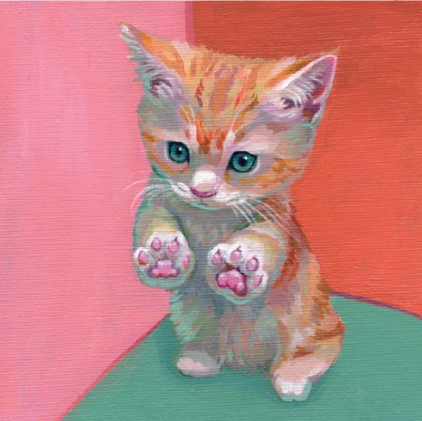 'Cats' Expressive Animal Portrait Art Cards by Robin Good - Image 12