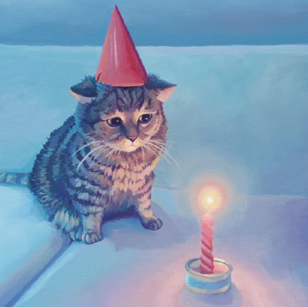'Cats' Expressive Animal Portrait Art Cards by Robin Good - Image 15