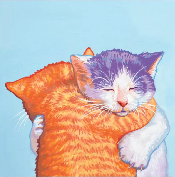 'Cats' Expressive Animal Portrait Art Cards by Robin Good - Image 17
