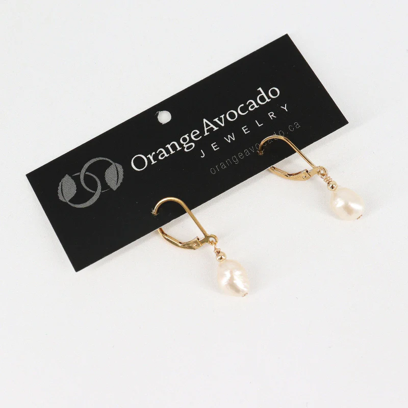 'Baroque Pearl' Earrings - Image 2
