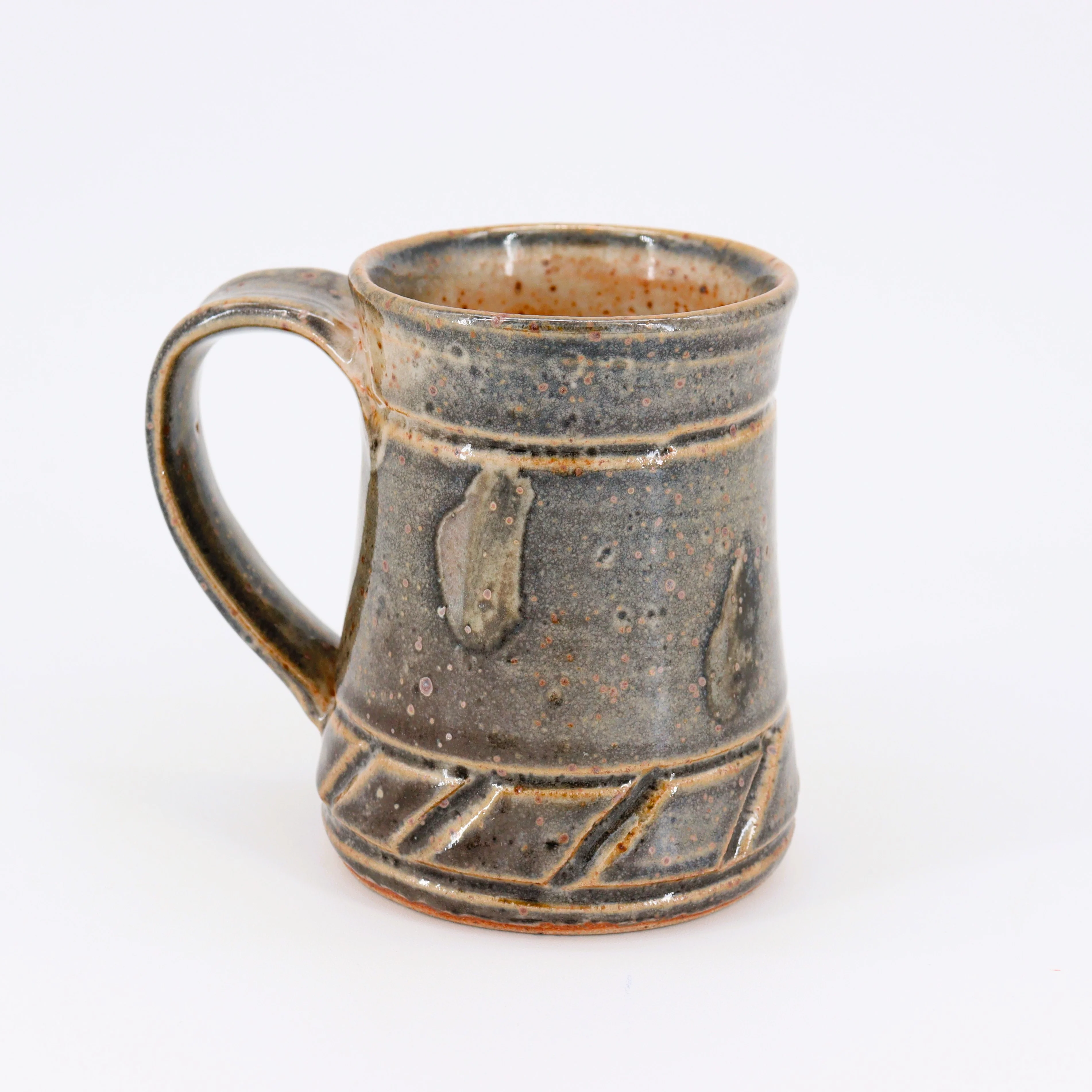 Classic Ceramic Mugs by Gene Brenda