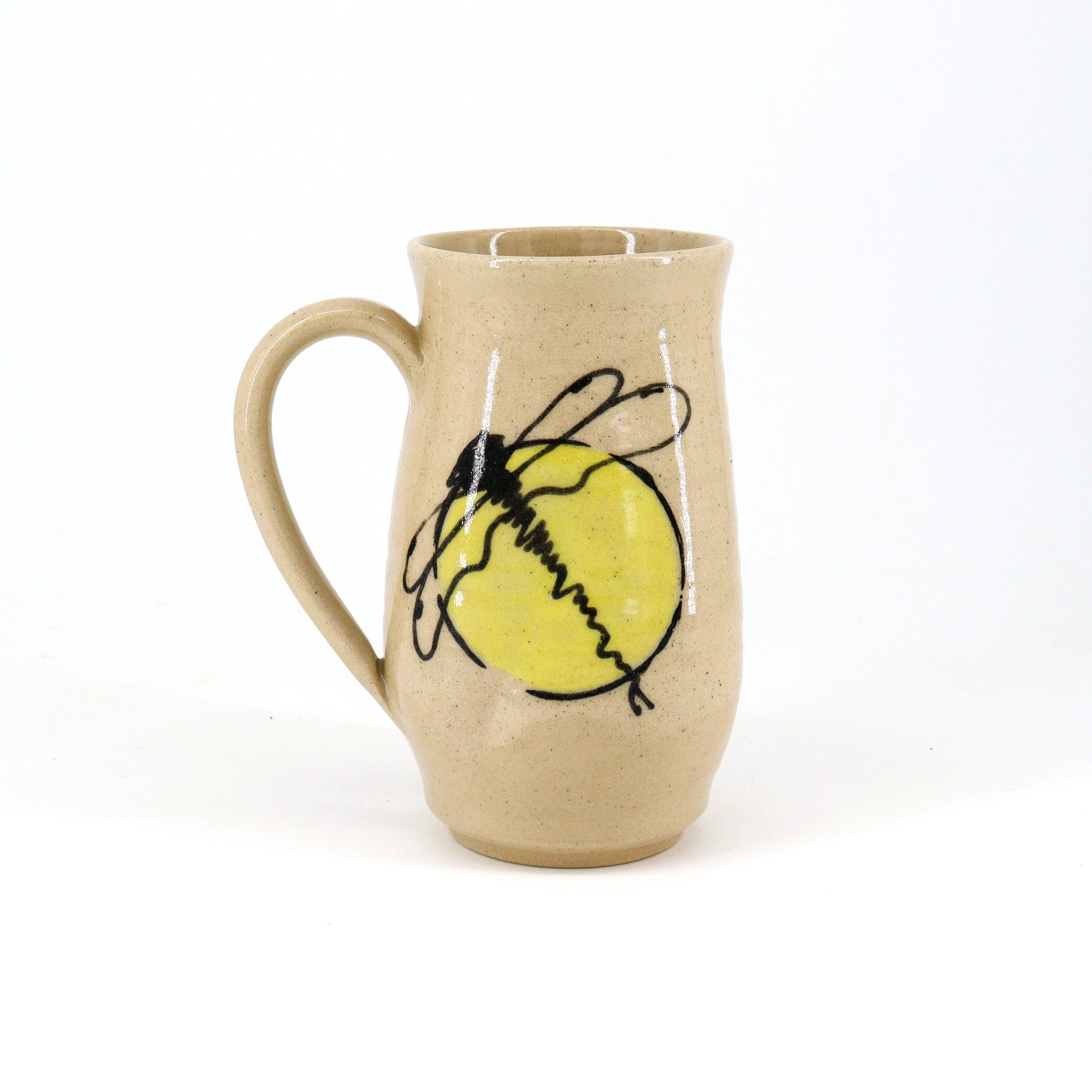 Colourful Handmade Mugs with Dragonfly Decoration - Image 4