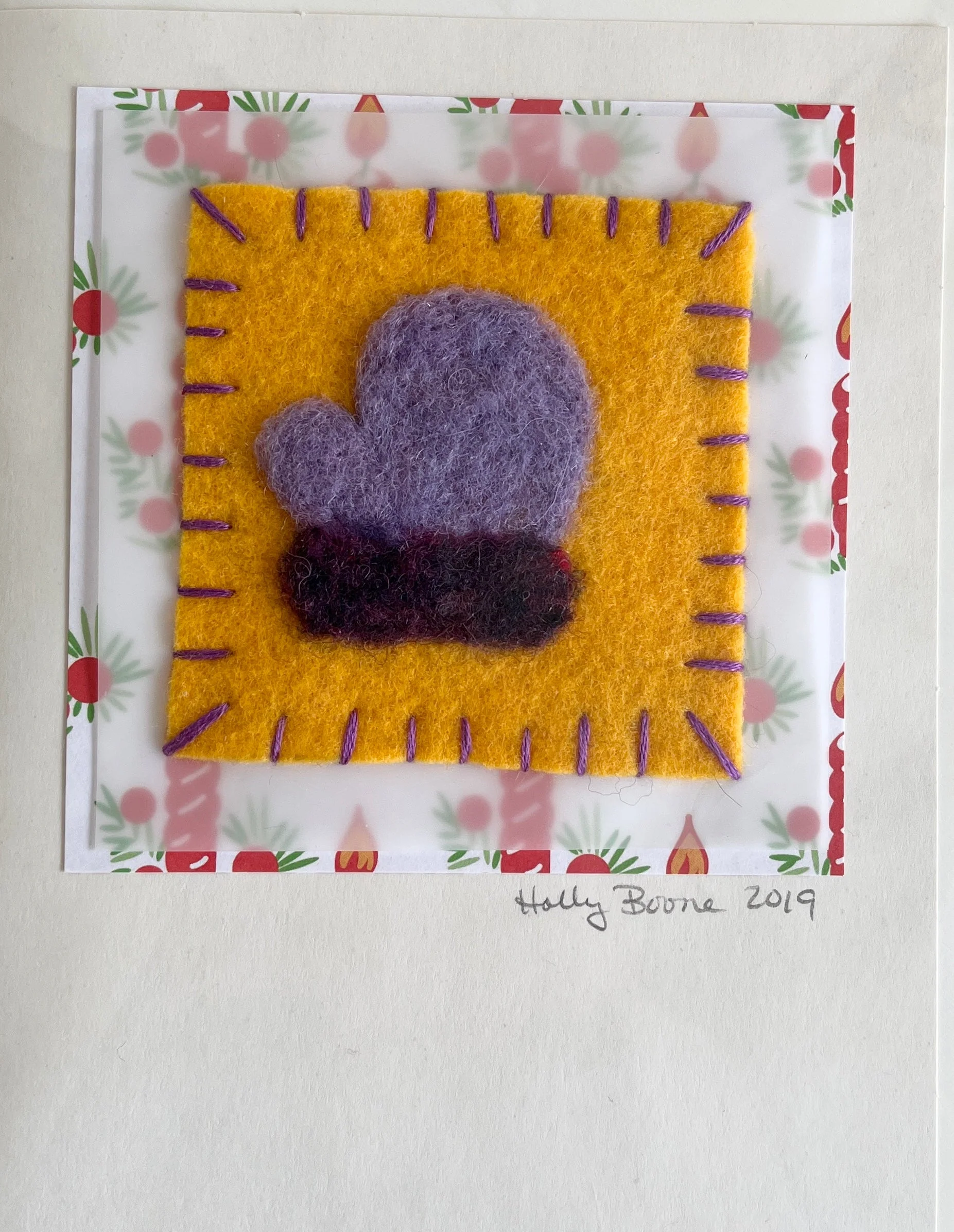 Holly Boone Art Cards - Mittens - Image 3