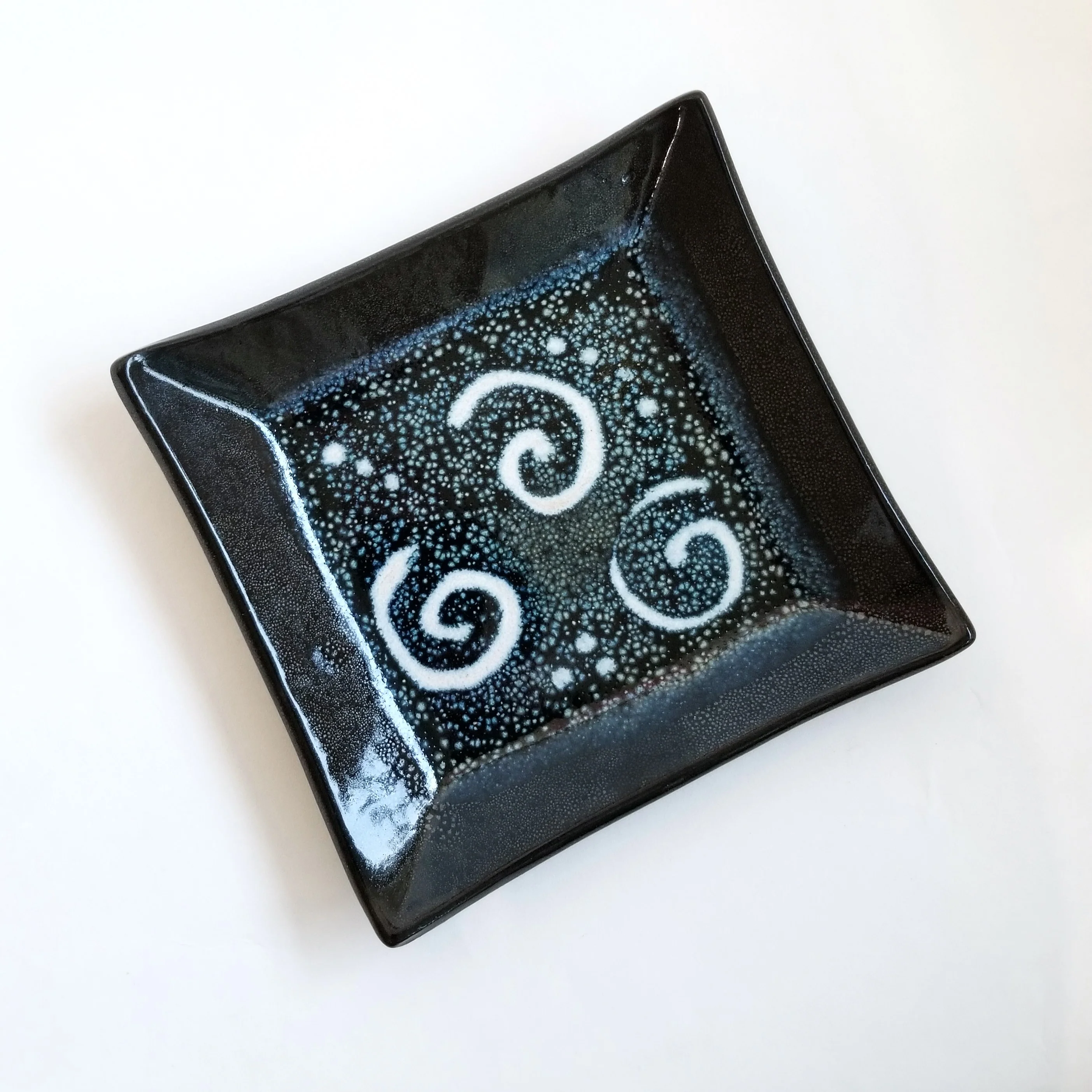 Starry Night Sandwich Plate