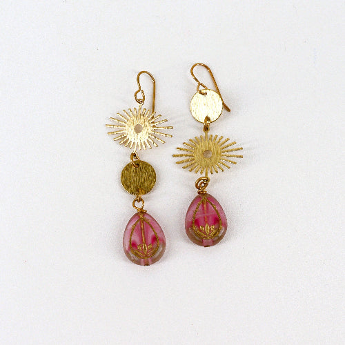 Cosmic Eye Asymmetrical Earrings - Image 2