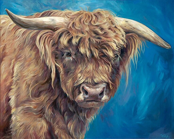 Cow Series Art Prints by Crystal Driedger - Image 3