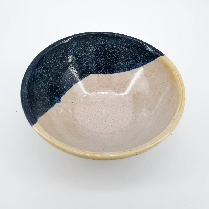 Cream & Blue Bowl - Image 3