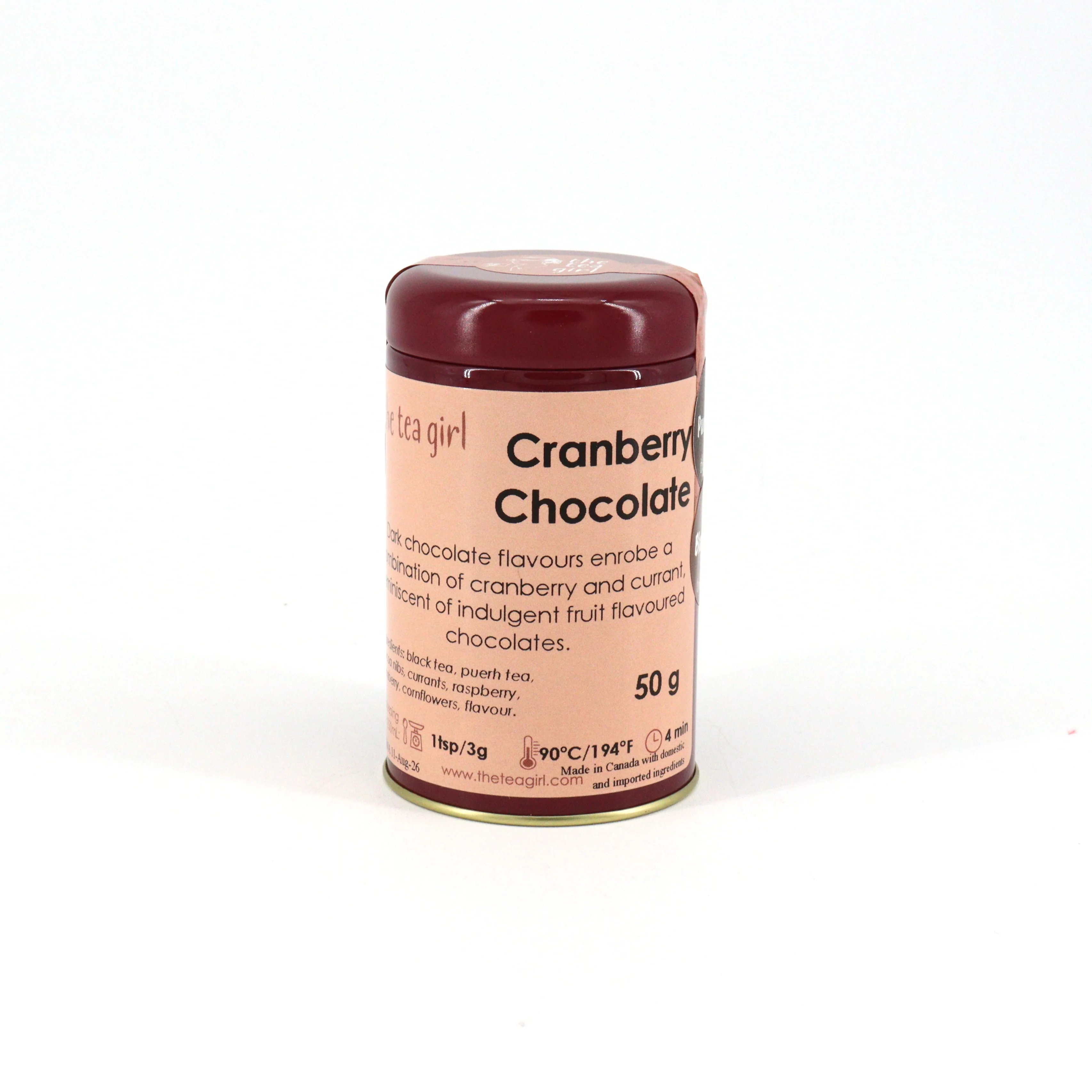 Cranberry Chocolate Black Tea