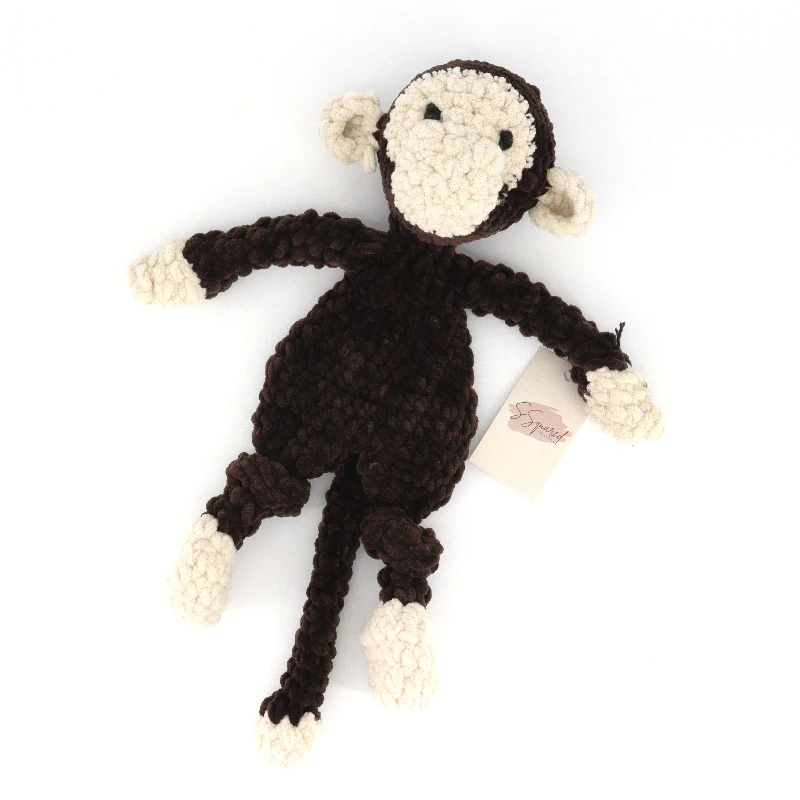 Crocheted Monkey 'Snuggler'