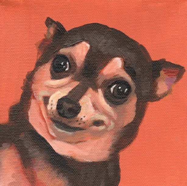 'Dogs' Expressive Animal Portrait Art Cards by Robin Good - Image 5