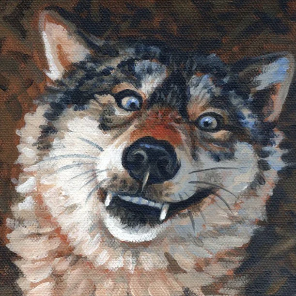 'Dogs' Expressive Animal Portrait Art Cards by Robin Good - Image 7