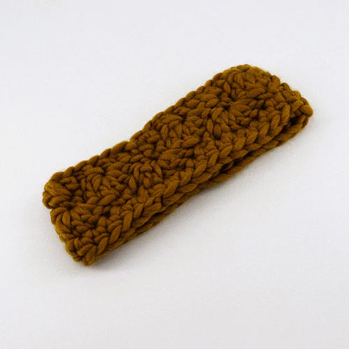 Hand Knit Ear Warmer Headband - Image 3