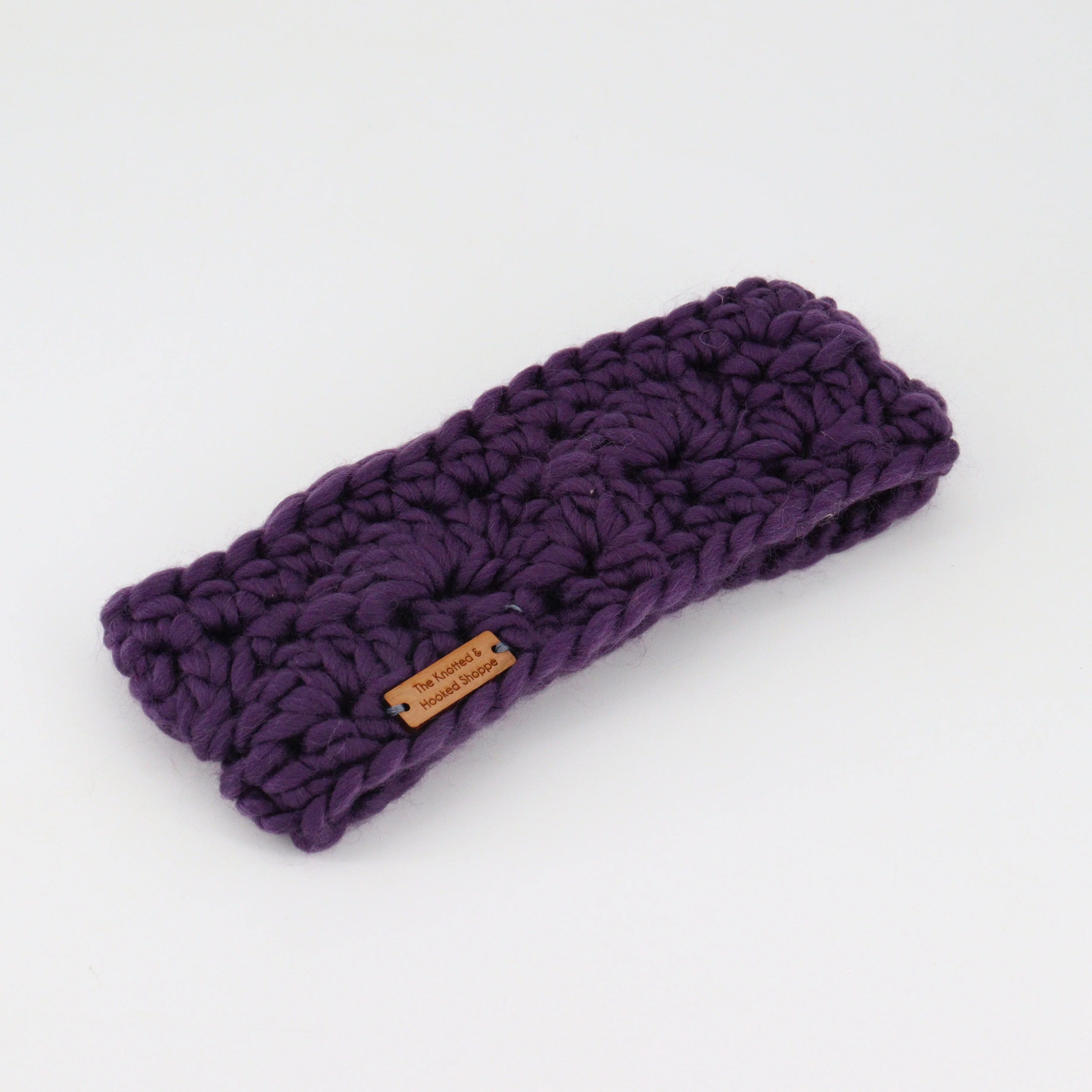 Hand Knit Ear Warmer Headband - Image 5