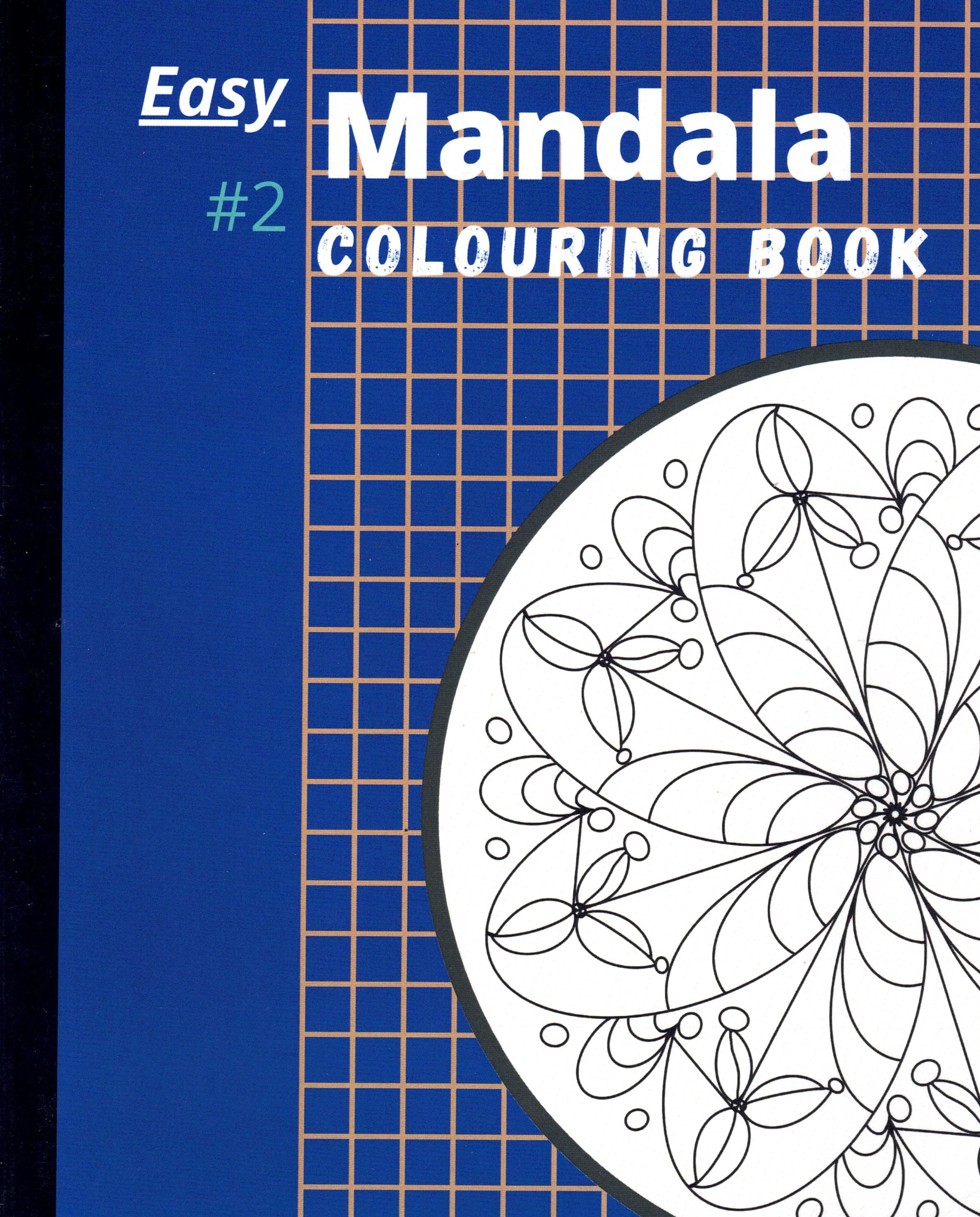 Easy Mandala Colouring Book