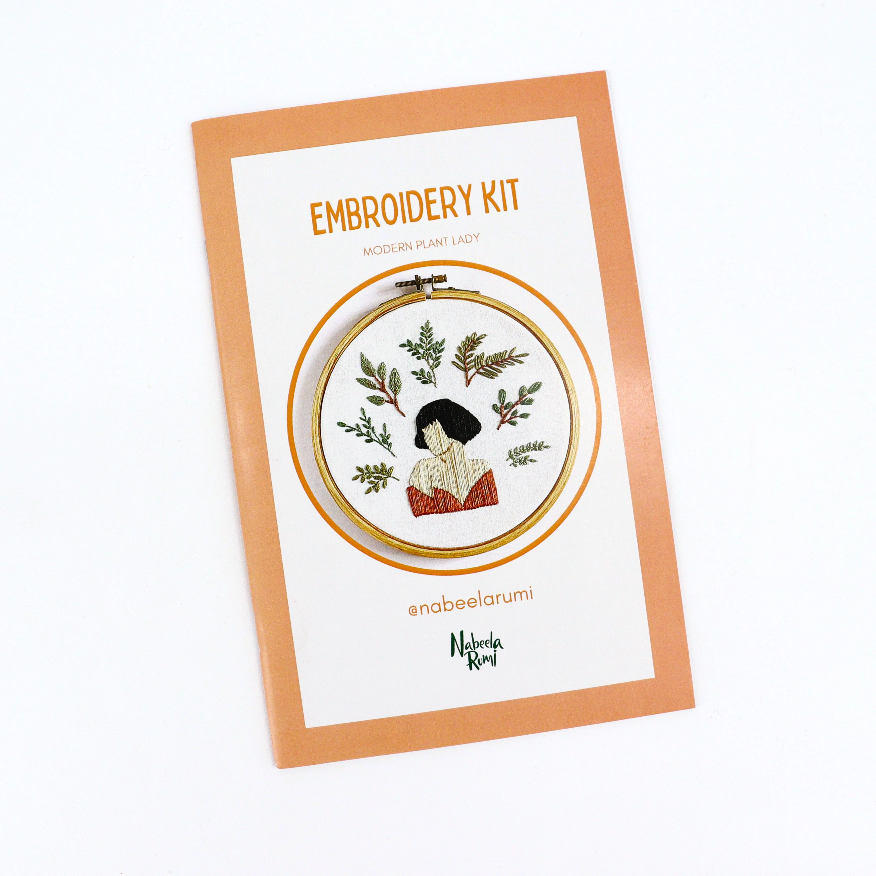 'Modern Plant Lady' Embroidery Kit - Image 2