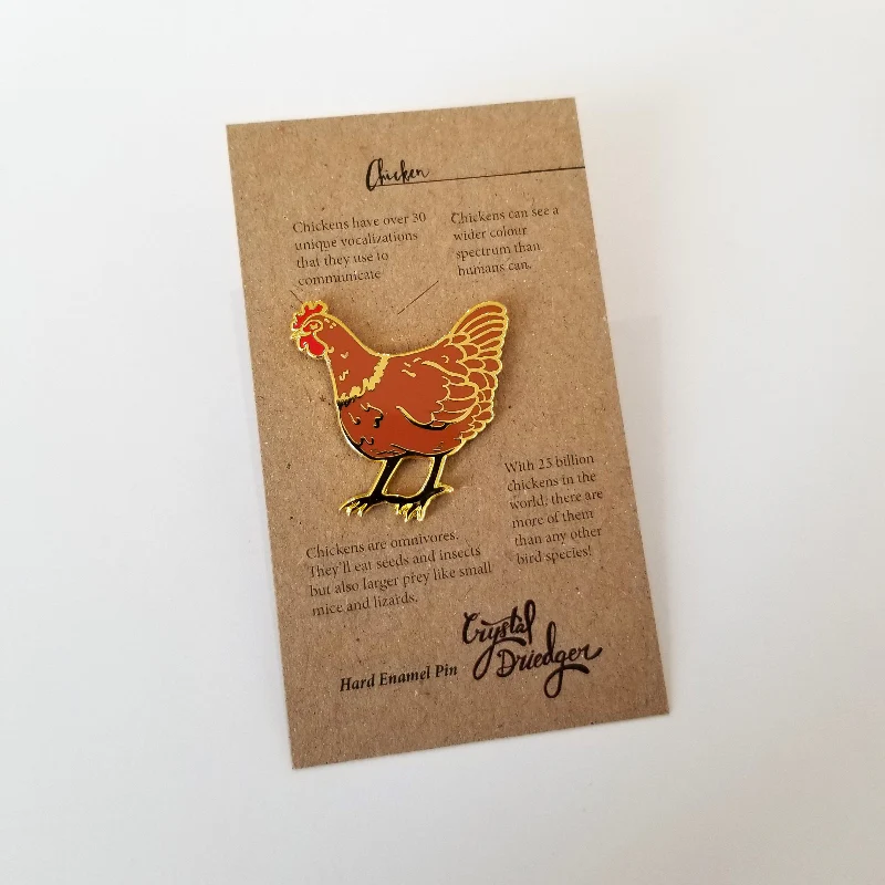 Gold Plated Enamel Bird Pins - Image 18