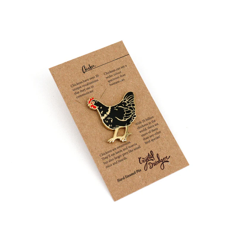 Gold Plated Enamel Bird Pins - Image 19