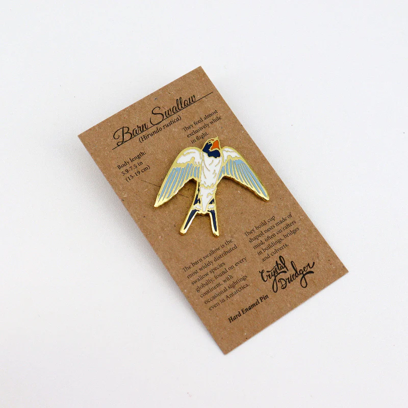Gold Plated Enamel Bird Pins - Image 22