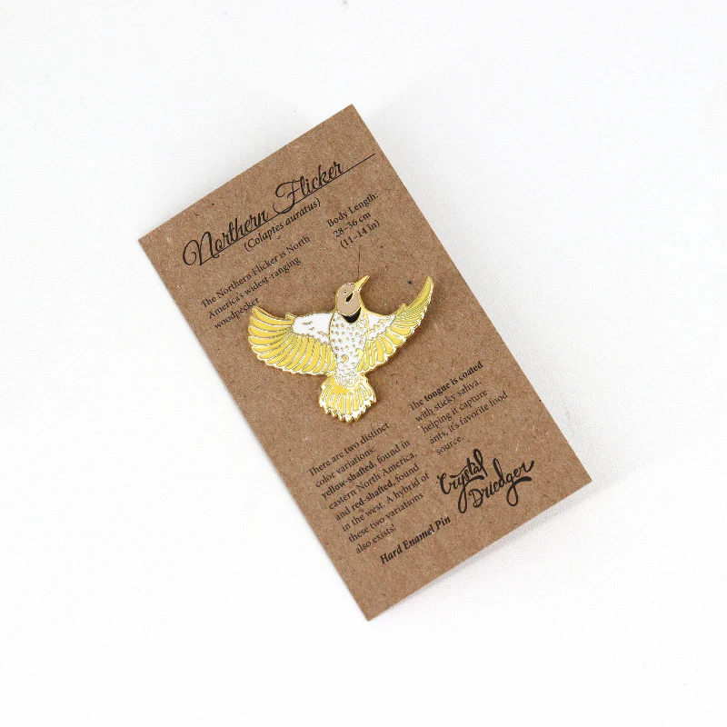 Gold Plated Enamel Bird Pins - Image 25