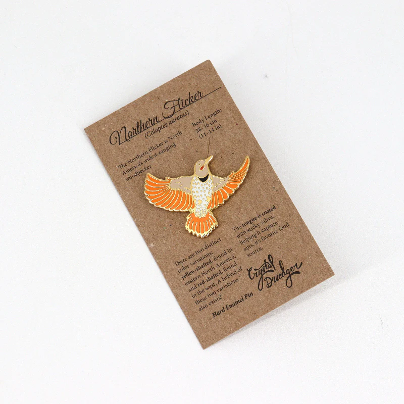 Gold Plated Enamel Bird Pins - Image 26