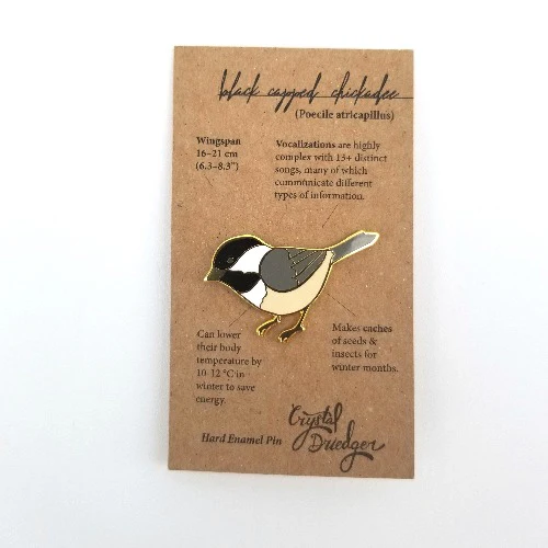 Gold Plated Enamel Bird Pins - Image 8