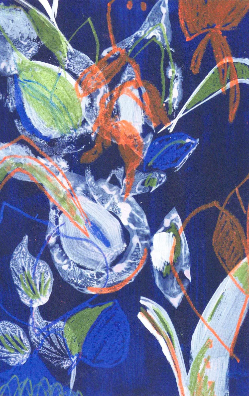 Expressive Floral Art Cards by Meghana Gauthier - Image 4