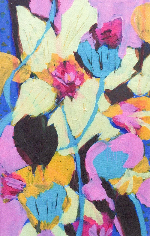 Expressive Floral Art Cards by Meghana Gauthier - Image 5