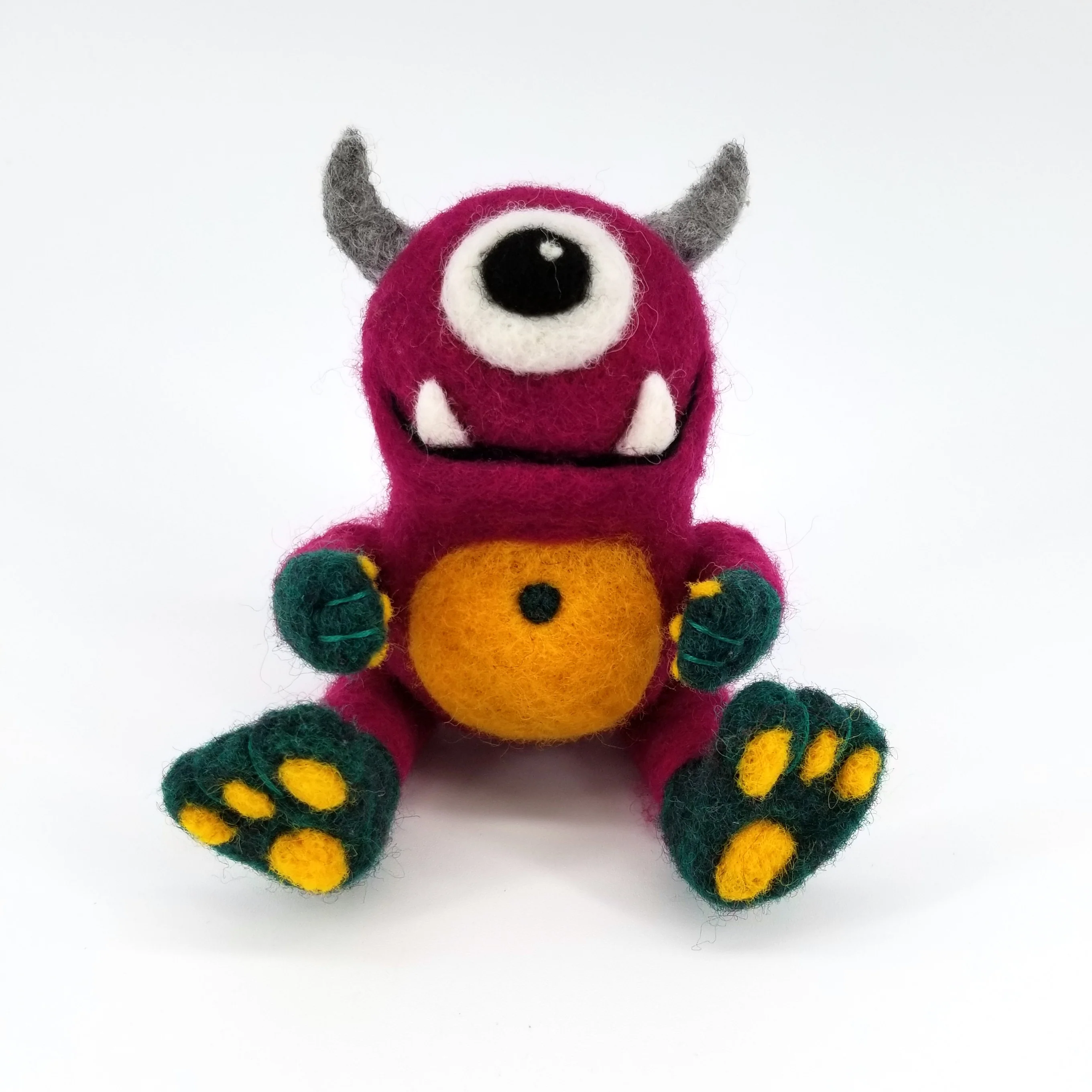 Felted Monster Sculptures - Image 3