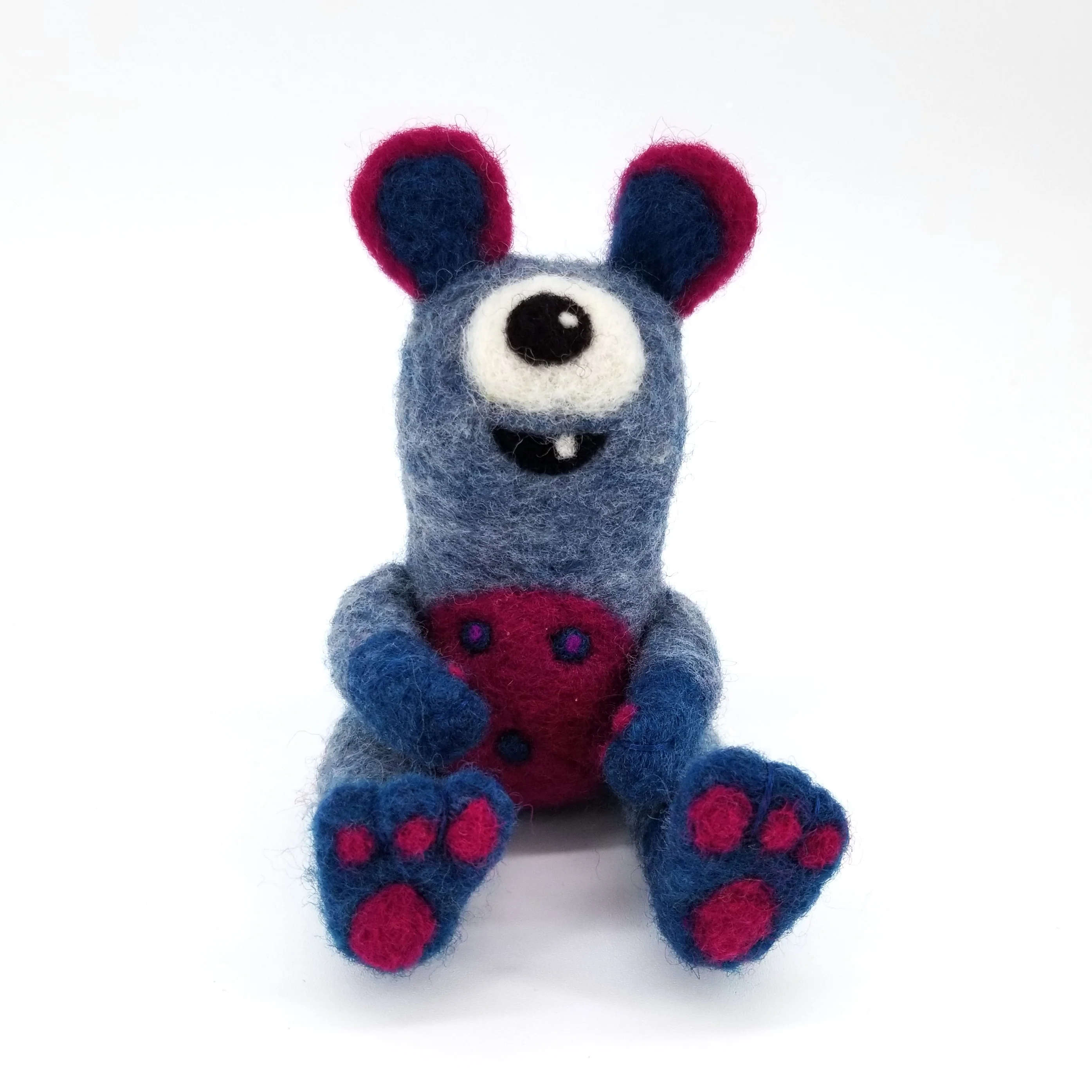 Felted Monster Sculptures - Image 4