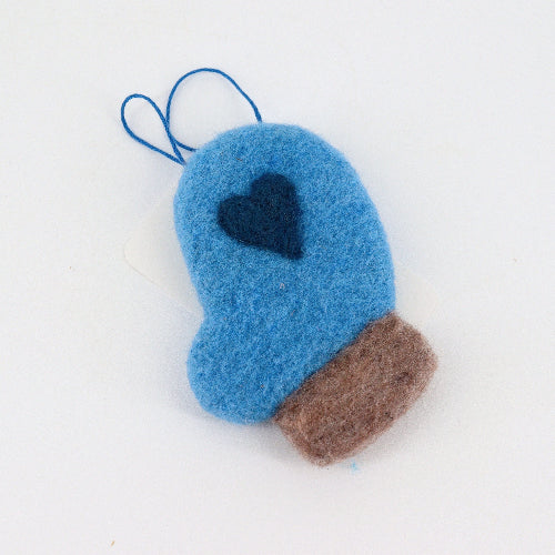 Felted Mitten Ornament - Image 4