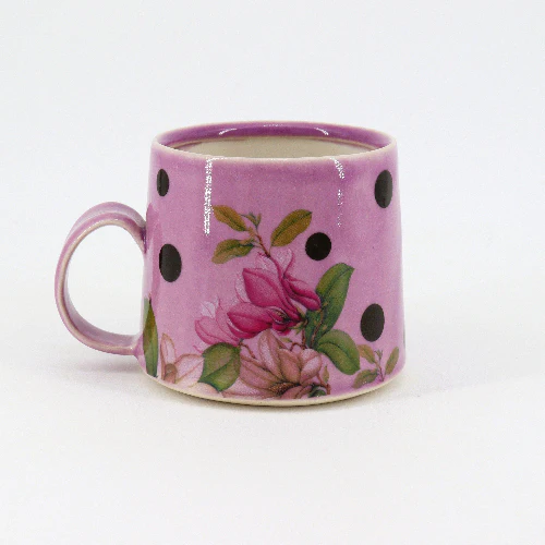 Florals and Polka Dots Regular Mugs