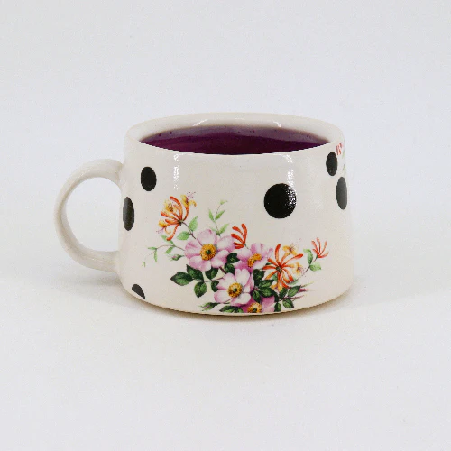 Florals and Polka Dots Small Mugs - Image 2