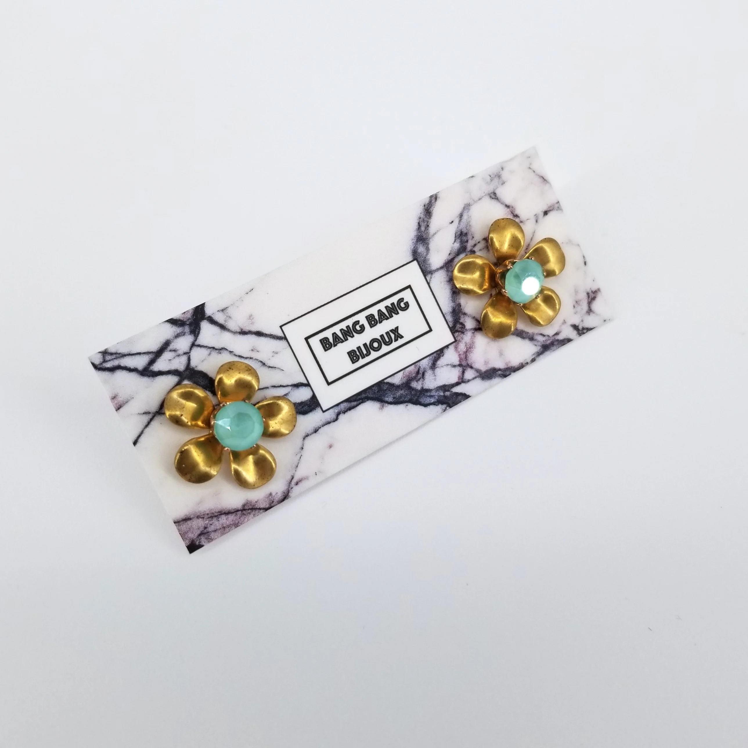Flower Jacket Earrings - Image 2